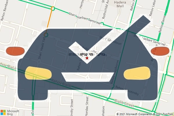 בדיקה לפני קנייה בחדרה